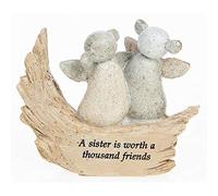Angel Stone A Sister Is Worth A Thousand Friends Sentiment Gift