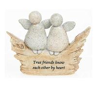 Angel Stone True Friends Know Each Other By Heart Sentiment Gift