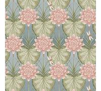 Angel Strawbridge The Chateau The Lily Garden Wallpaper Eau de Nil LIY/EDN/WP