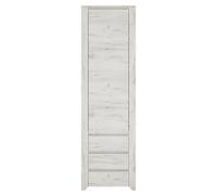 Angel Tall Narrow 1 Door 3 Drawer Narrow Cupboard