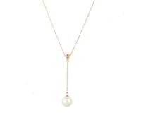 Angel Tears Simplistic S925 Lady Clavicle Chain Necklace