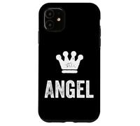 Angel the King/Crown & Name Design for Men Called Angel Case for iPhone 11