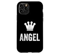 Angel the King/Crown & Name Design for Men Called Angel Case for iPhone 11 Pro