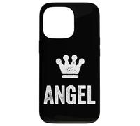 Angel the King/Crown & Name Design for Men Called Angel Case for iPhone 13 Pro