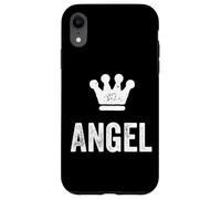 Angel the King/Crown & Name Design for Men Called Angel Case for iPhone XR