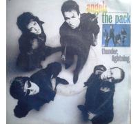 Angel & the Pack - Thunder, lightning (1986) / Vinyl single [Vinyl-Single 7'']