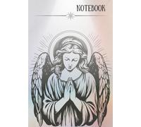 Angel Themed Lined Notebook: 90 Pages of Heavenly Inspiration | 6x9 Inch Lined Notebook | Perfect for Journaling, Writing, and Sketching | Beautiful Angel Illustrations on Every Page