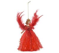 Angel Tree Topper, 25g Top Angel Statue Tree, Fairy Tree Topper Pendant, Fairy Tree Toppers, New Christmas Small Pendant for Top of Christmas Tree