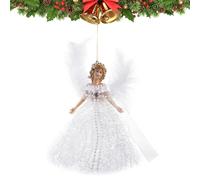 Angel Tree Topper- Christmas Tree Topper Angel Hat | 25g Top Angel Statue Tree, Fairy Tree Topper Pendant, Fairy Tree Toppers, New Small Pendant for Top of Christmas Tree