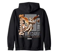 Angel Trumpet Discover Reality is an Illusion Streetwear Zip Hoodie