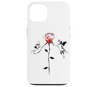 Angel vs Devil Rose Minimal Case for iPhone 13