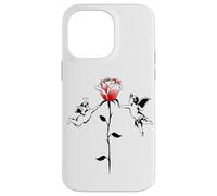Angel vs Devil Rose Minimal Case for iPhone 14 Pro Max