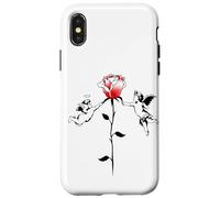 Angel vs Devil Rose Minimal Case for iPhone X/XS