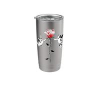 Angel vs Devil Rose Minimal Stainless Steel Insulated Tumbler