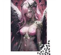 Angel Warrior Queen 1000 Pc Eco-Friendly Paper Premium Jigsaw Puzzle for Adults Educational Decompression Game Wall Decoration Gift Idea 38x26cm/1000pcs