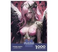 Angel Warrior Queen 1000pc Puzzle for Adults Jigsaw Puzzle Thick Cardboard Impossible Hard Challenging Relaxation Creativity Gift Giving for Adults 70x50cm/1000pcs