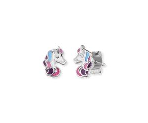 Angel Whisperer from Engelsrufer Little Angel Rainbow Unicorn Stud Earrings 0.8cm