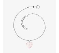 Angel Whisperer Heart Rose Quartz Bracelet ERB-HEART-RQ