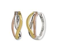 Angel Whisperer Paradise Hoop Earrings | 925 Sterling Silver • Elegant Minimalist Look • Ø 1.7cm