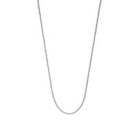 Angel Whisperer Simple Women's Pea Necklace Sterling Silver Diamond-Coated with Lobster Clasp Length: 70 cm, Länge 70 cm, Sterling Silver, No Gemstone