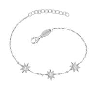 Angel Whisperer Sterling Silver CZ New Star Bracelet