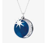 Angel Whisperer Sun, Moon & Stars Pendant Necklace ERN-MOON-PB