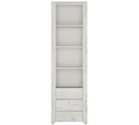 Angel White Tall 3 Drawer Bookcase