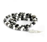 Angel Wing / Agate Gemstone Necklace