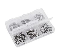 Angel Wing Beads, 60Pcs, 14-26mm Size