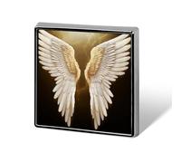 Angel Wing Brooch Pins Lapel Pins for Men Women Badge Button Cover Decorative Jewelry Charms for Hats Bags Backpacks Suits Shirts Scarves Clothing Accessories Banquet Wedding Gift