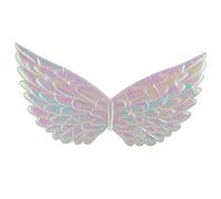 Angel Wing Costume Accessory, Glitter Sequin Decorative Wings for Cosplay, Fancy Cloth Wing Prop for Halloween Stage Performance Party Photos Wall Decor
