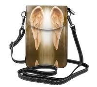 Angel Wing Crossbody phone bag with flip cover and card slot, perfect for travel, everyday use, and outdoor use.