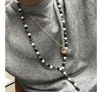 Angel Wing / Grey Agate - Gemstone Necklace