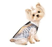 Angel Wing Print Pet T-Shirt Vest Soft Stretchy Apparel Wear Fashion Tank Top for Indoor Outdoor Use