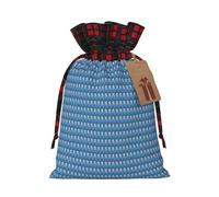 Angel Wing Print Reusable Gift Drawstring Eco-Friendly Bags Holiday Wedding Party Favors Pouches