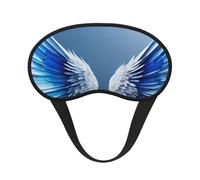Angel Wing Print Sleep Mask Soft Cover Eye No Pressure for Sleeping, Eye Masks for Side Sleepers