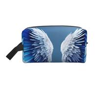 Angel Wing Print Toiletry Bag for Men, Cosmetic Bag Spacious Capacity Travel Toiletry Bag for Women
