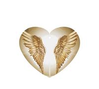 (Angel Wing) Printed Paper Car Air Freshener Lavender Scented Hanging Odor Remover 10/40/100 Pcs for Vehicle Home Closet Wardrobe - Heart Shape