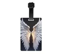 Angel Wing PVC Luggage Tag, with Name and Id Card, Can Quickly Identify Luggage.