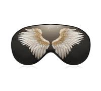 Angel Wing Sleep Mask Eye Mask for Sleeping Breathable Blackout Sleeping Masks with Adjustable Strap Soft Eye Cover Comfortable Blindfold Eyeshade for Night Sleeping Travel Nap