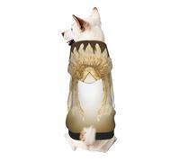 Angel Wing Small Dog Hoodie Cute Printed Pet Sweater with Hood for Small Breed Dogs, Lightweight Comfortable