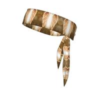Angel Wing Unisex Sports Head Tie - Double-Sided, Moisture-Wicking Workout Headband, Adjustable Knotted Band for Running, Yoga & Gym