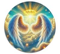 Angel Wings 1000 Piece Jigsaw Puzzle for Adults Divine Symbol Brainteasing Jigsaws Educational Games Creativity & Gift Giving 1000pcs (67.5x67.5cm)