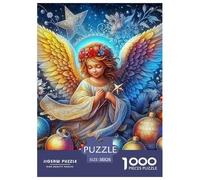 Angel Wings 1000 Pieces Painting Paper Jigsaw Puzzle - Colourful Educational Game for Adults & Kids | 38x26cm/1000pcs