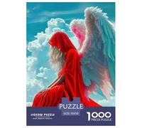 Angel Wings 1000 Pieces Painting Paper Jigsaw Puzzle - Impossible Educational Game for Adults & Kids | 70x50cm/1000pcs