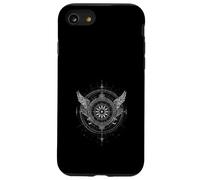 Angel Wings Compass Rose Celestial Mystical Art Case for iPhone SE (2020) / 7/8
