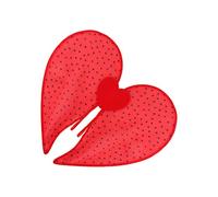 Angel Wings Costume, Heart-Shaped Shiny Sexy Portable Wings Design, Artificial Wings, Suitable for Women for Cosplay and Fancy Dress on Valentine's Day, for Parties as Accessories and for Fancy Dress