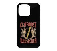 Angel Wings Graphic Clarinet Whisperer Case for iPhone 13 Pro