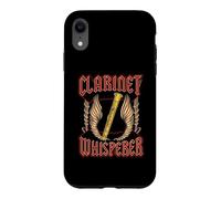Angel Wings Graphic Clarinet Whisperer Case for iPhone XR