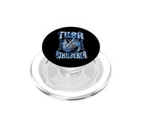 Angel Wings Graphic Tuba Whisperer PopSockets PopGrip for MagSafe